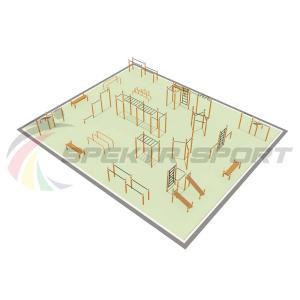 Купить Парковая площадка для Воркаут и WRK 4_76mm в Николаевске 