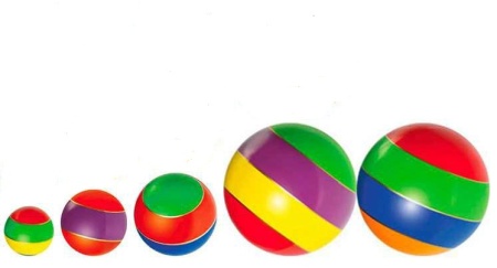 Купить Мячи резиновые (комплект из 5 мячей различного диаметра) в Николаевске 